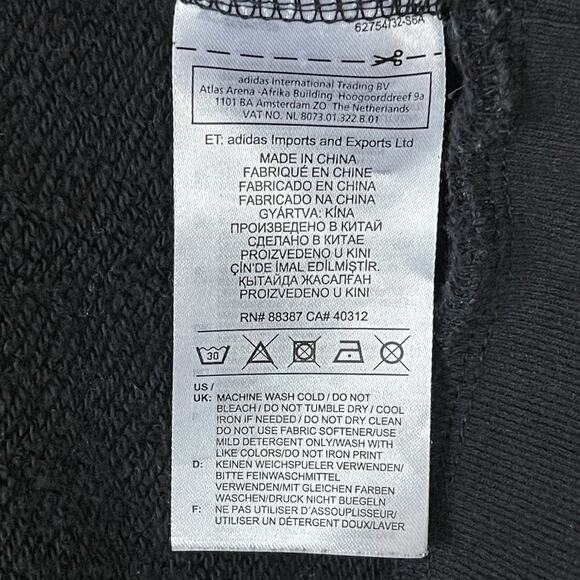 Adidas Keiichi Tanaami Hoodie Mens L Black Embroidered Spider Logo Pullover - Picture 8 of 11